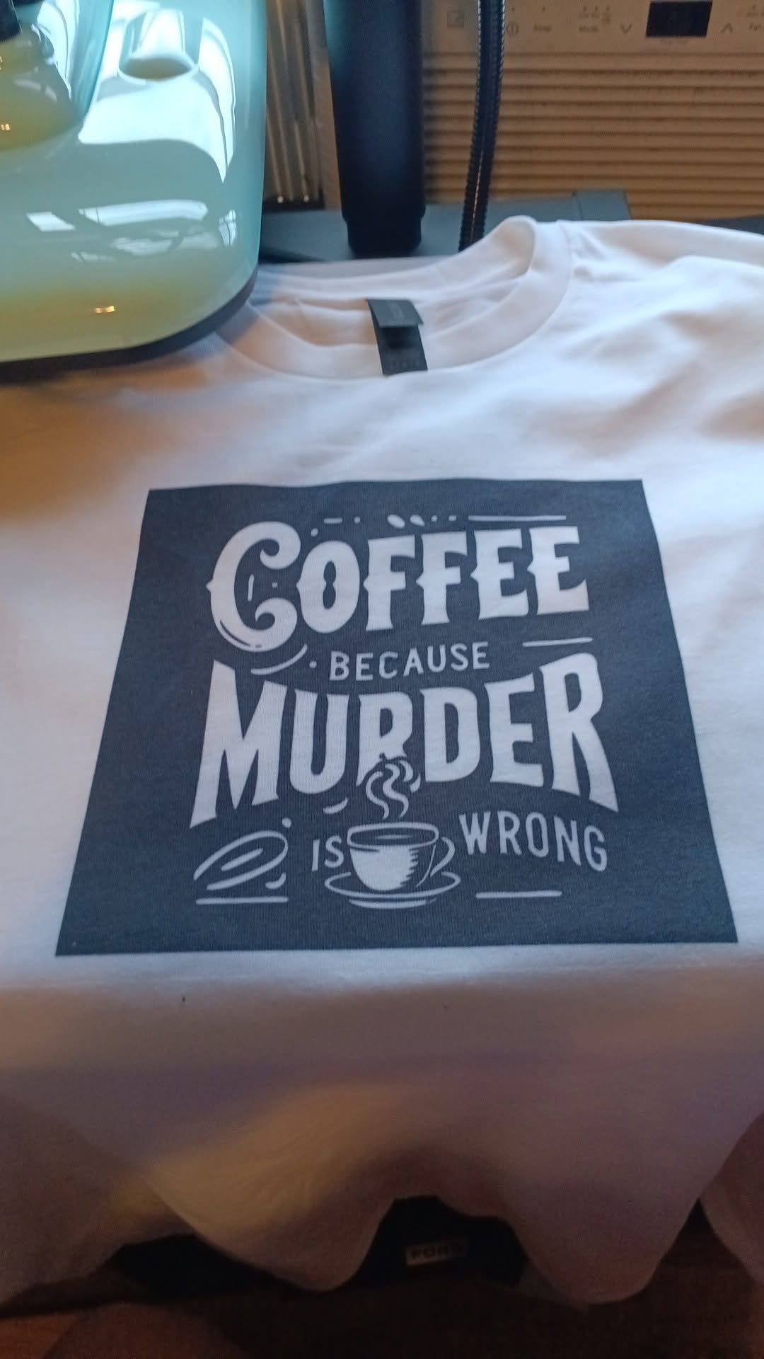 Coffee because murder